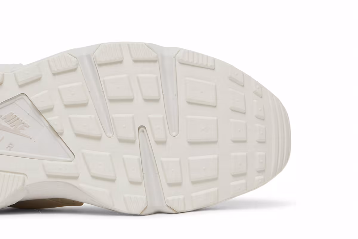 Nike Women's Air Huarache Sail Fossil Stone, view 6