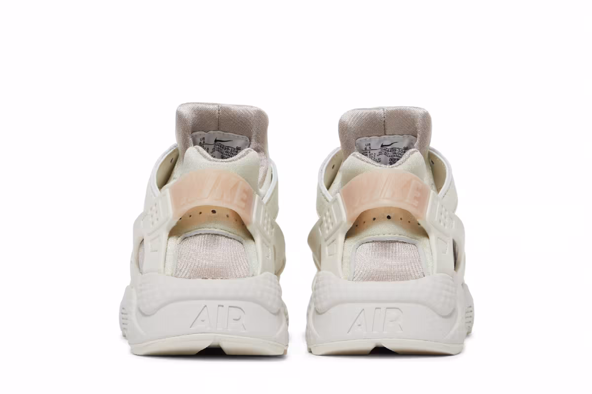Nike Women's Air Huarache Sail Fossil Stone, view 7