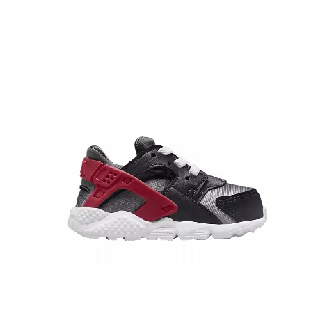 Nike Huarache Run TD 'Dark Smoke Grey University Red'