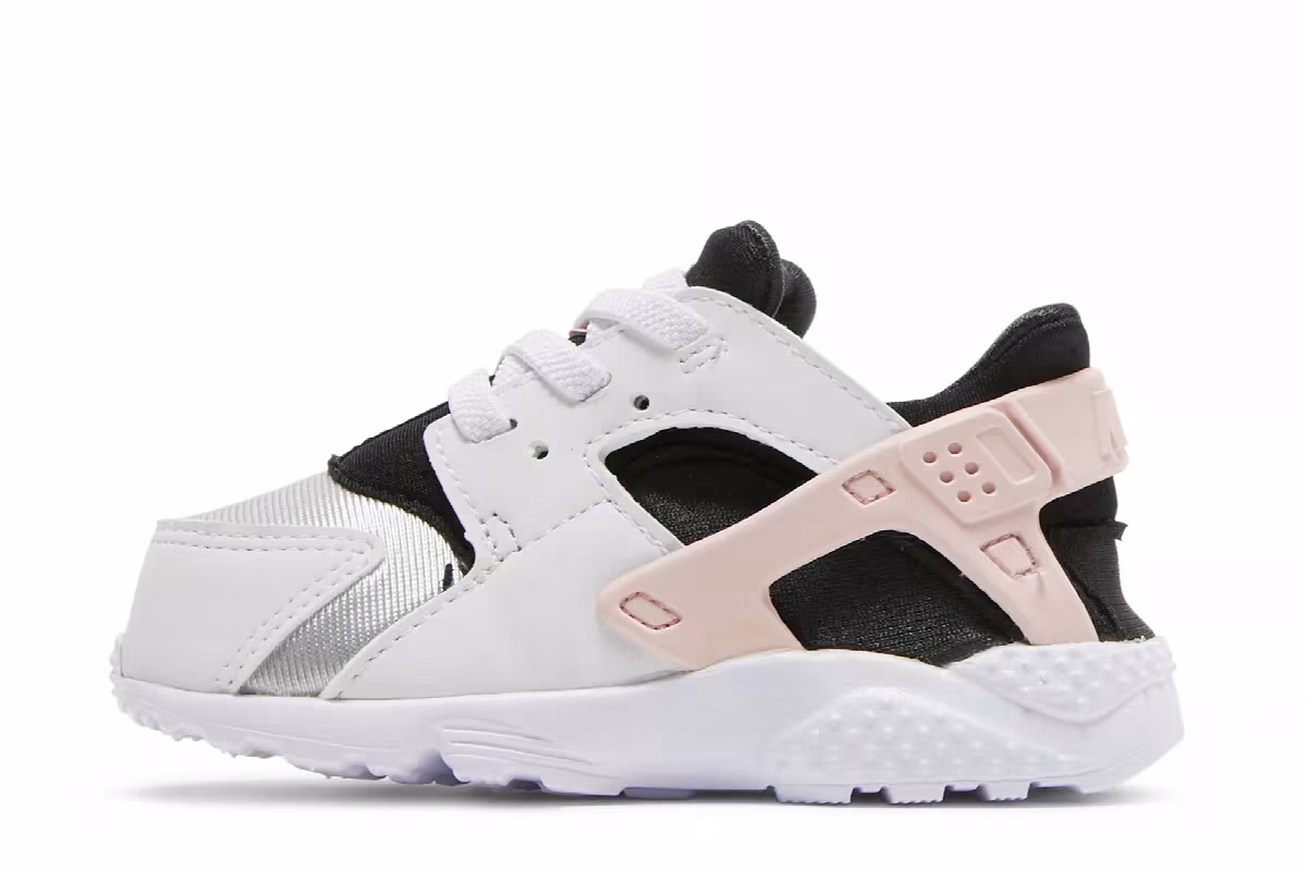 Nike Huarache Run TD Grey Fog Pink Foam, view 4