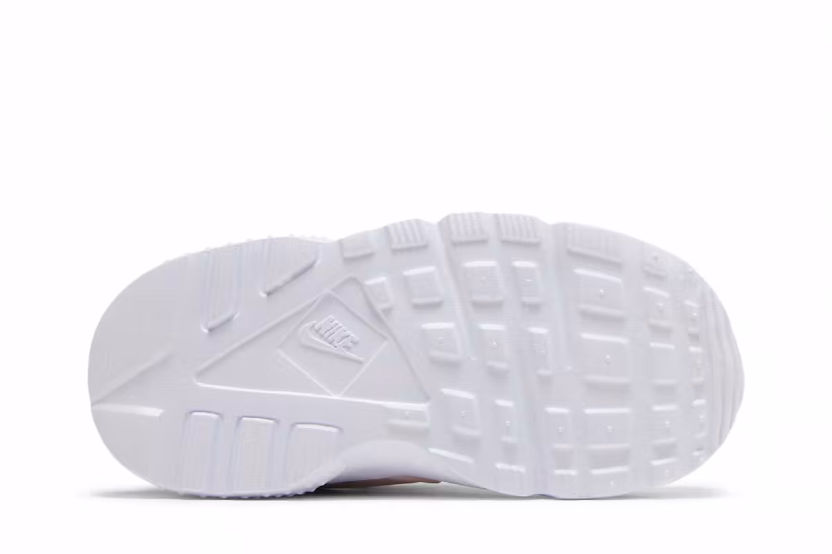 Nike Huarache Run TD Grey Fog Pink Foam, view 5