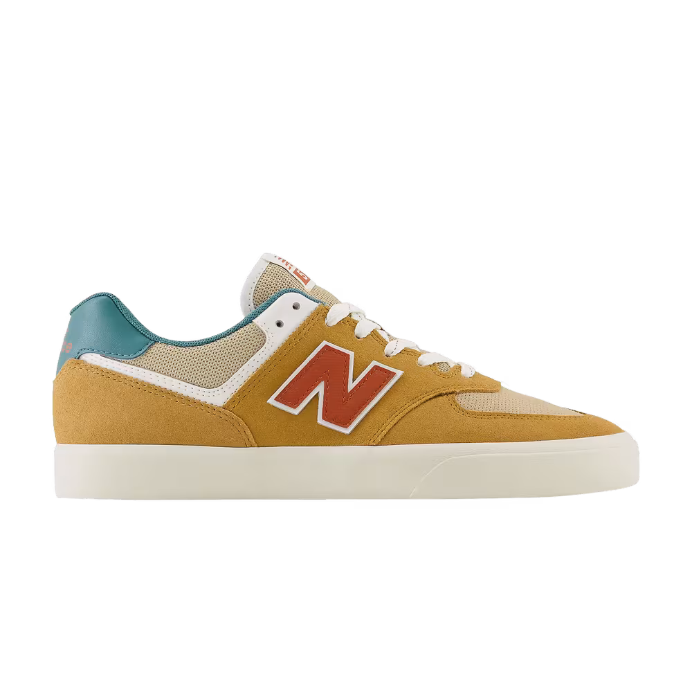 New Balance Numeric 574 Vulc Tan Teal