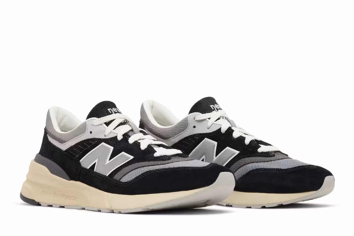 New Balance 997R Black Shadow Grey, view 9