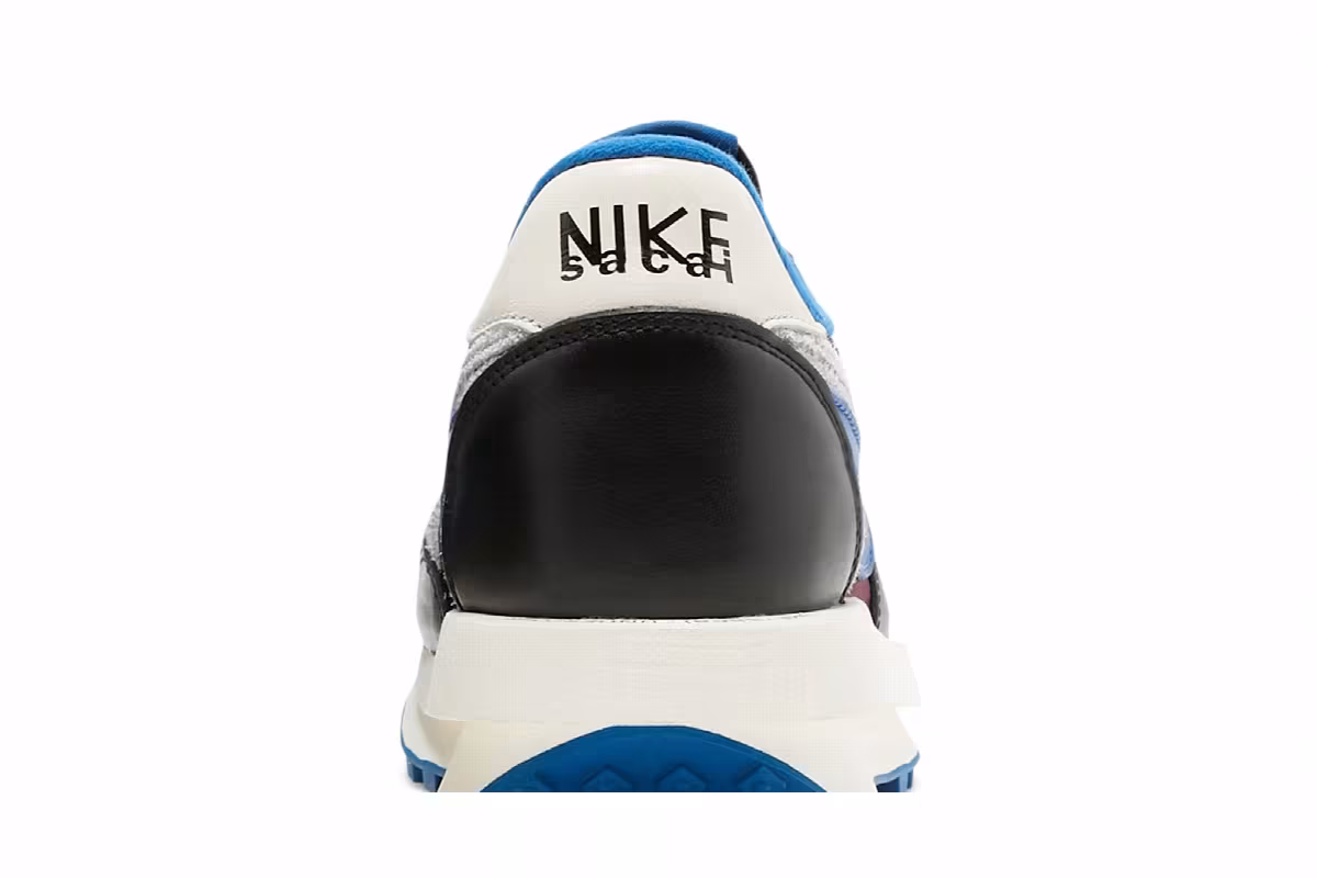 sacai x Undercover x Nike LDWaffle Night Maroon Team Royal, view 8