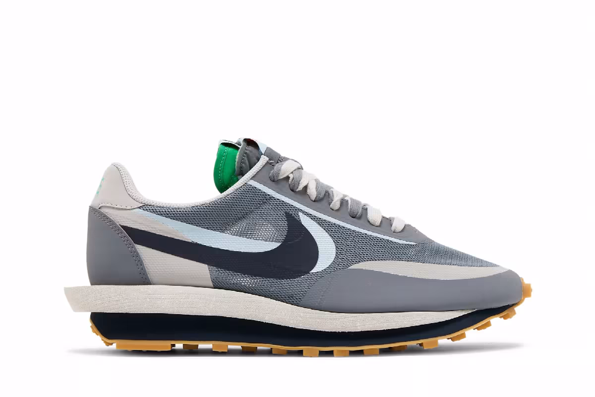 sacai x Clot x Nike LDWaffle Kiss Of Death 2, view 2
