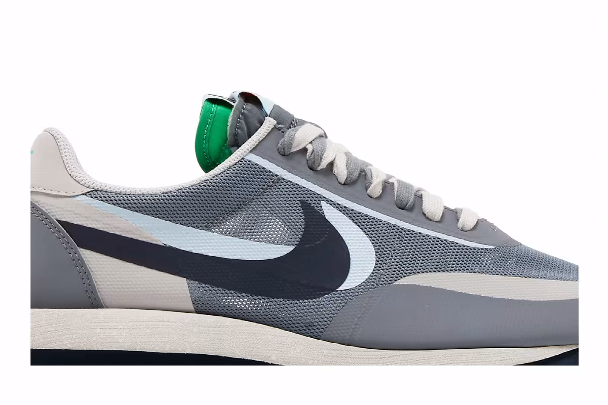 sacai x Clot x Nike LDWaffle Kiss Of Death 2, view 3