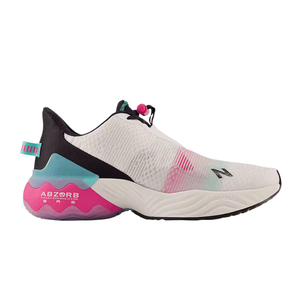 New Balance FuelCell Rebel TR 2E Wide White Hi-Pink