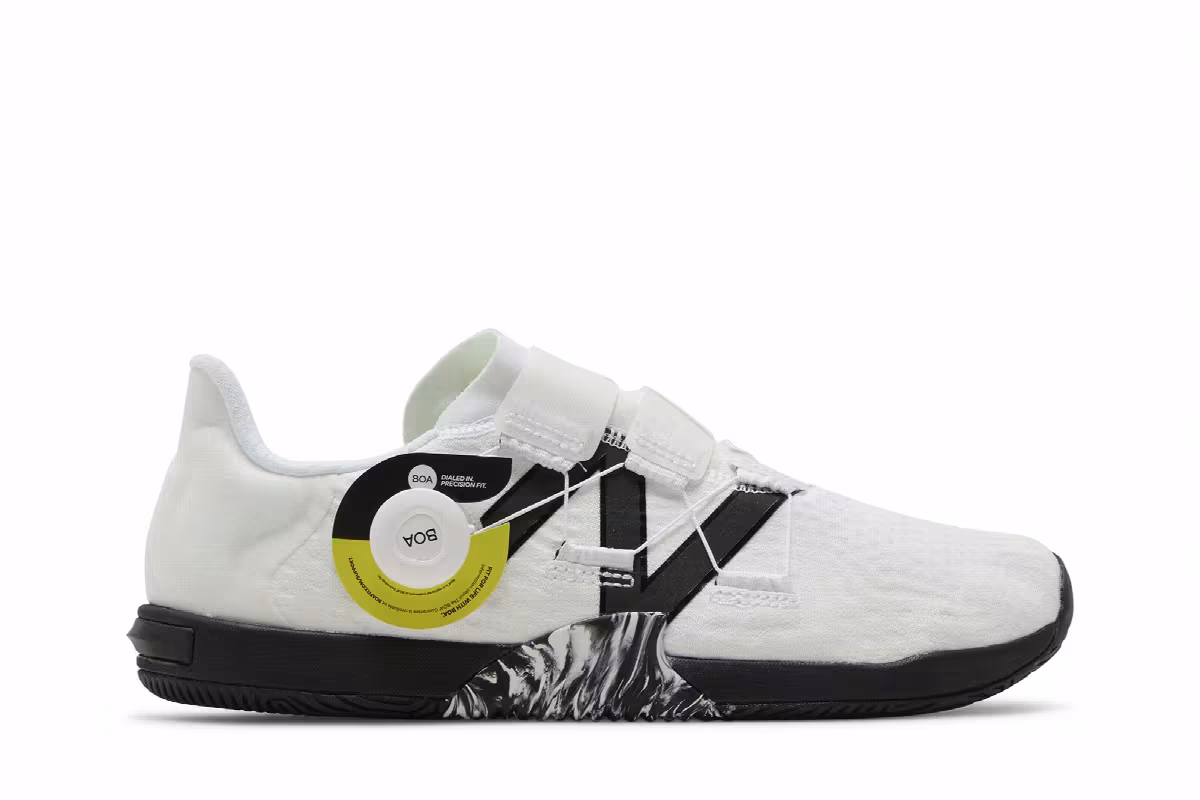 New Balance Minimus TR BOA White Black, view 2