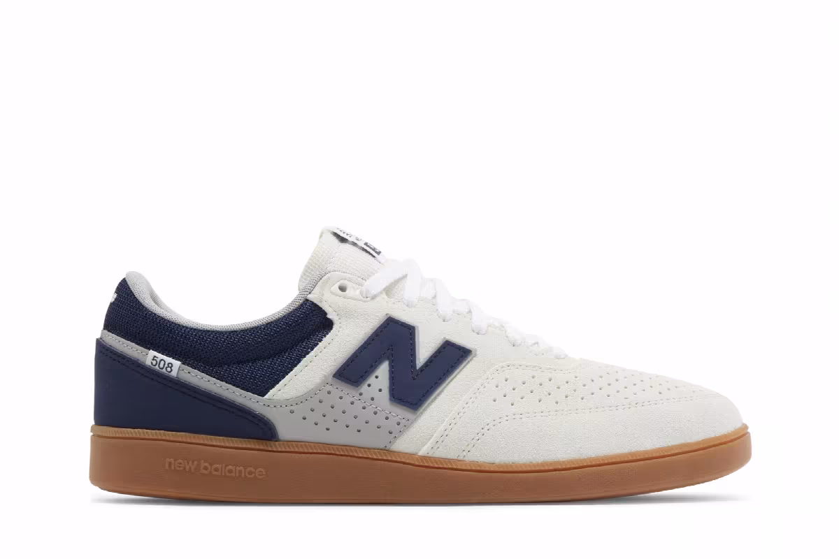 Brandon Westgate x New Balance Numeric 508 Sea Salt Navy Gum, view 2