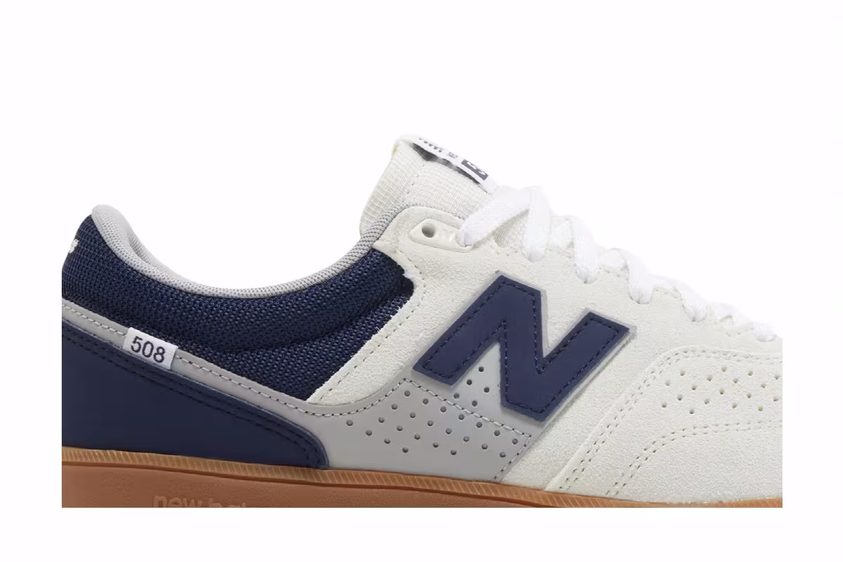 Brandon Westgate x New Balance Numeric 508 Sea Salt Navy Gum, view 3