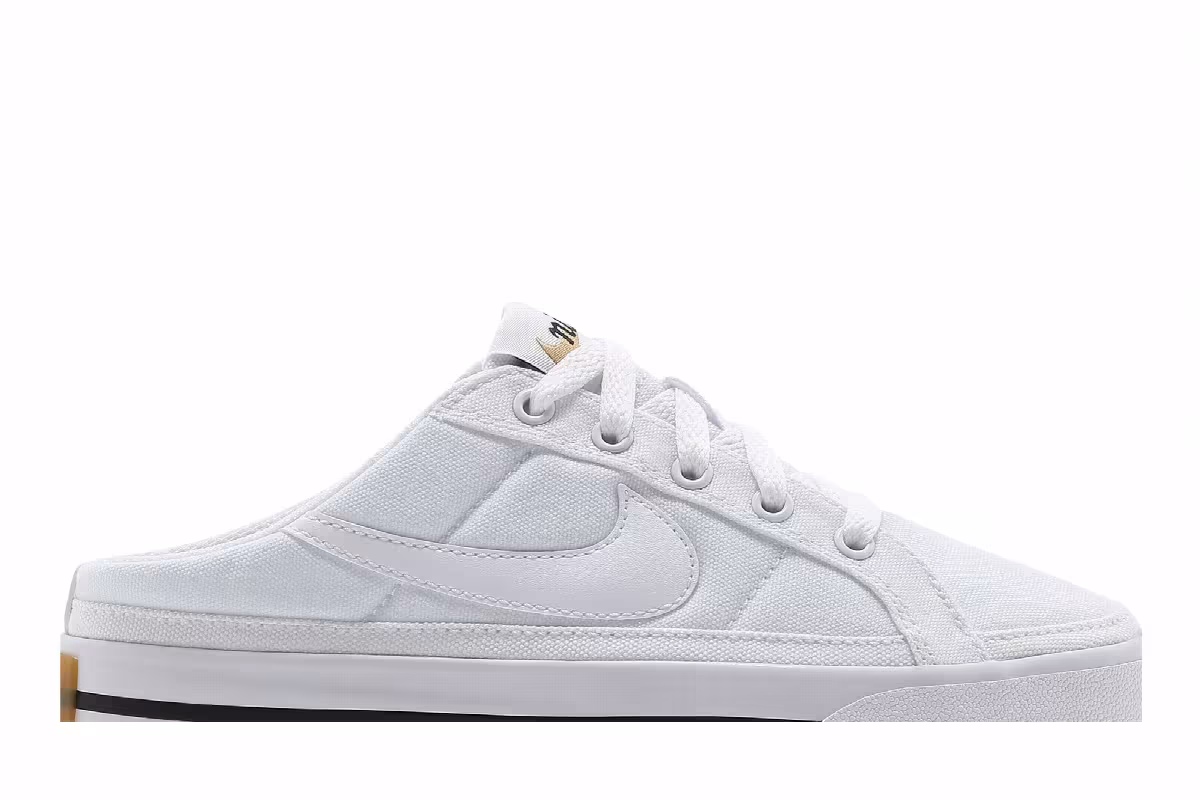 Nike Women's Court Legacy Mule White, view 3