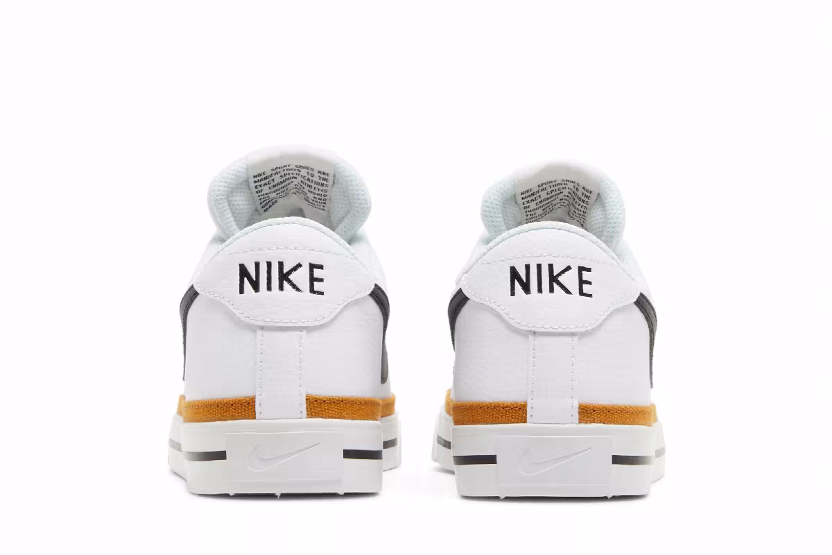 Nike Court Legacy White Desert Ochre, view 7