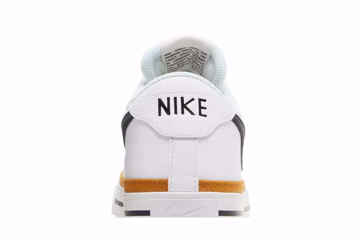 Nike Court Legacy White Desert Ochre, view 8