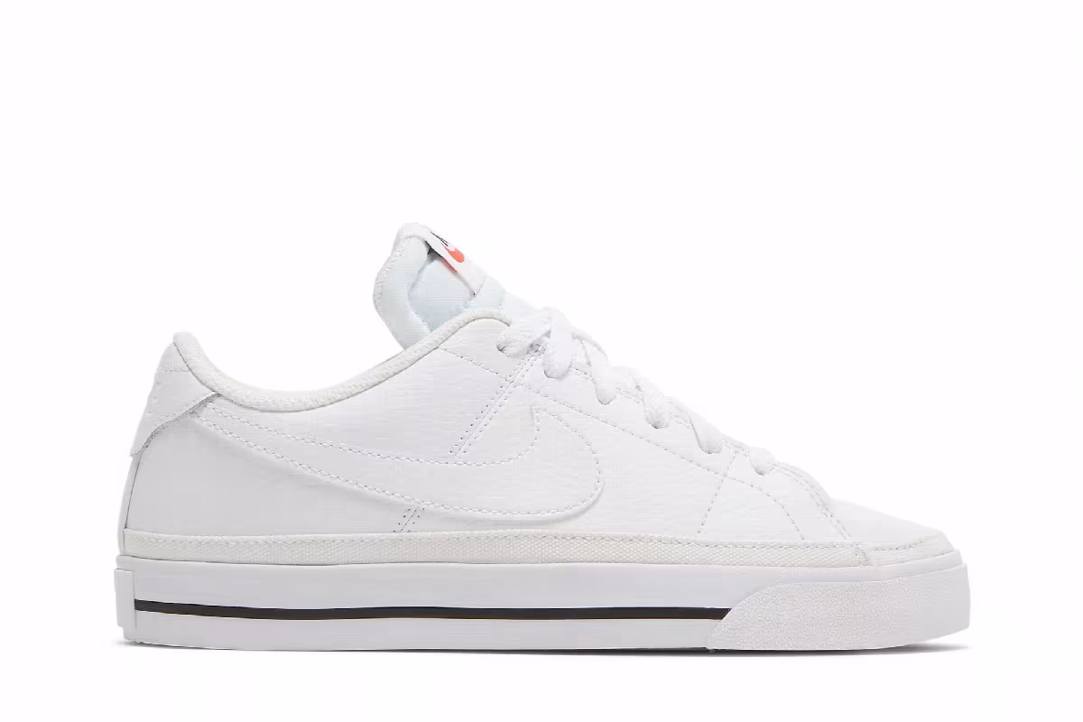 Nike Women's Court Legacy White Black, view 2