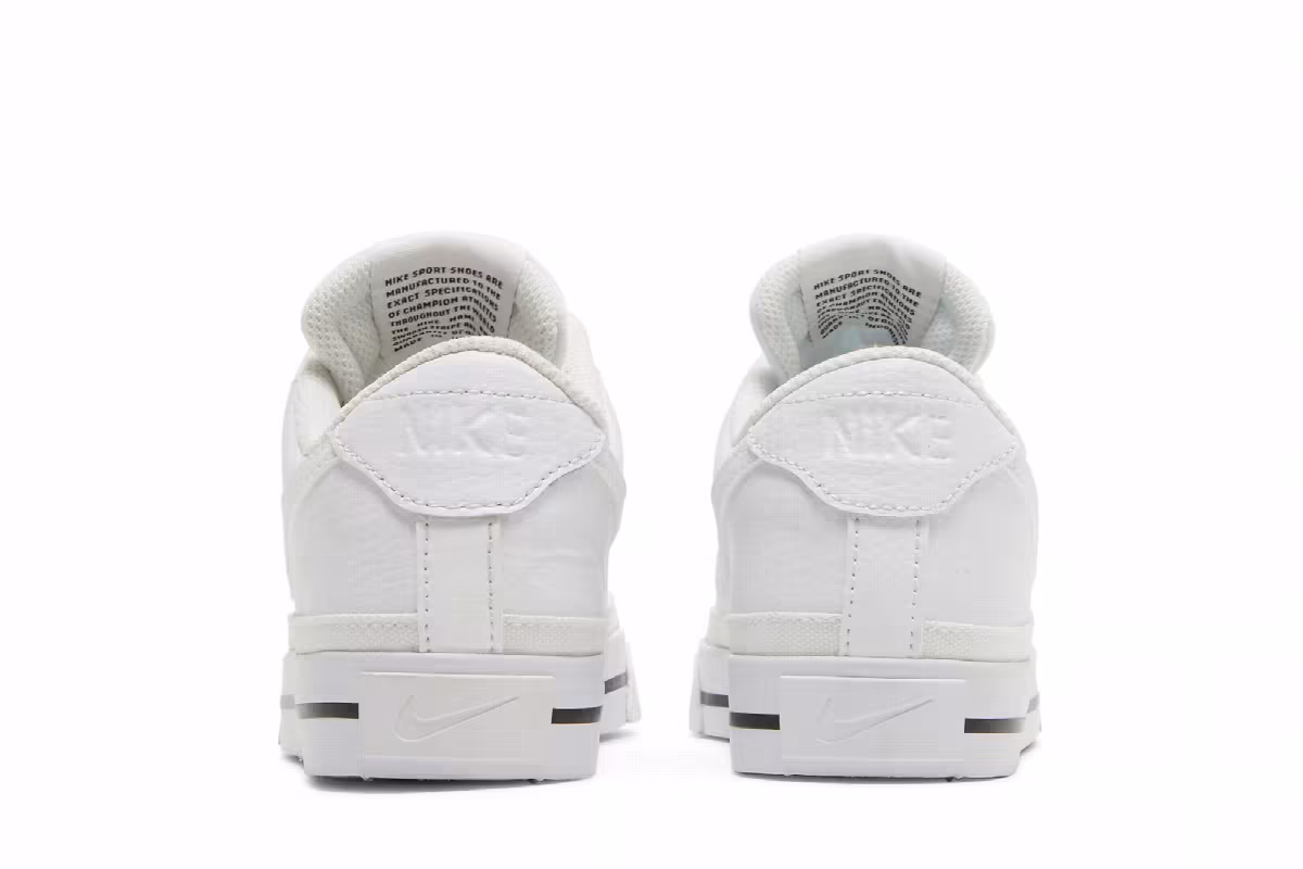 Nike Women's Court Legacy White Black, view 7