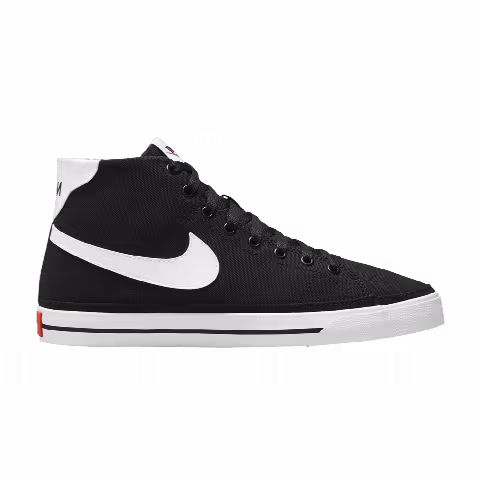 Nike Wmns Court Legacy Canvas Mid 'Black White'