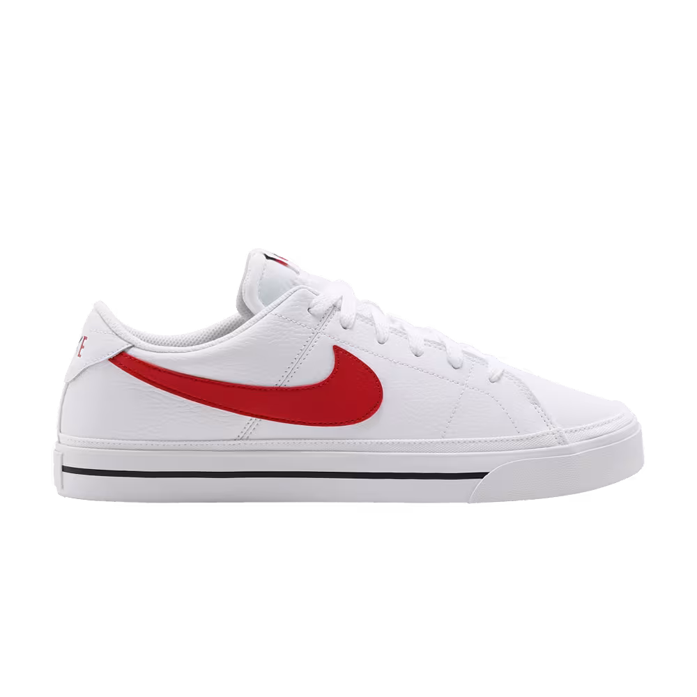 Nike Court Legacy White University Red