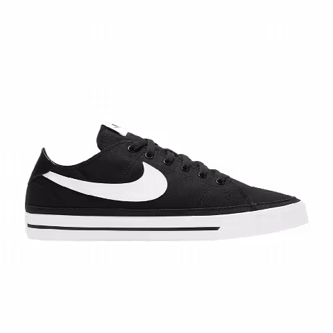 Nike Court Legacy Canvas 'Black White'