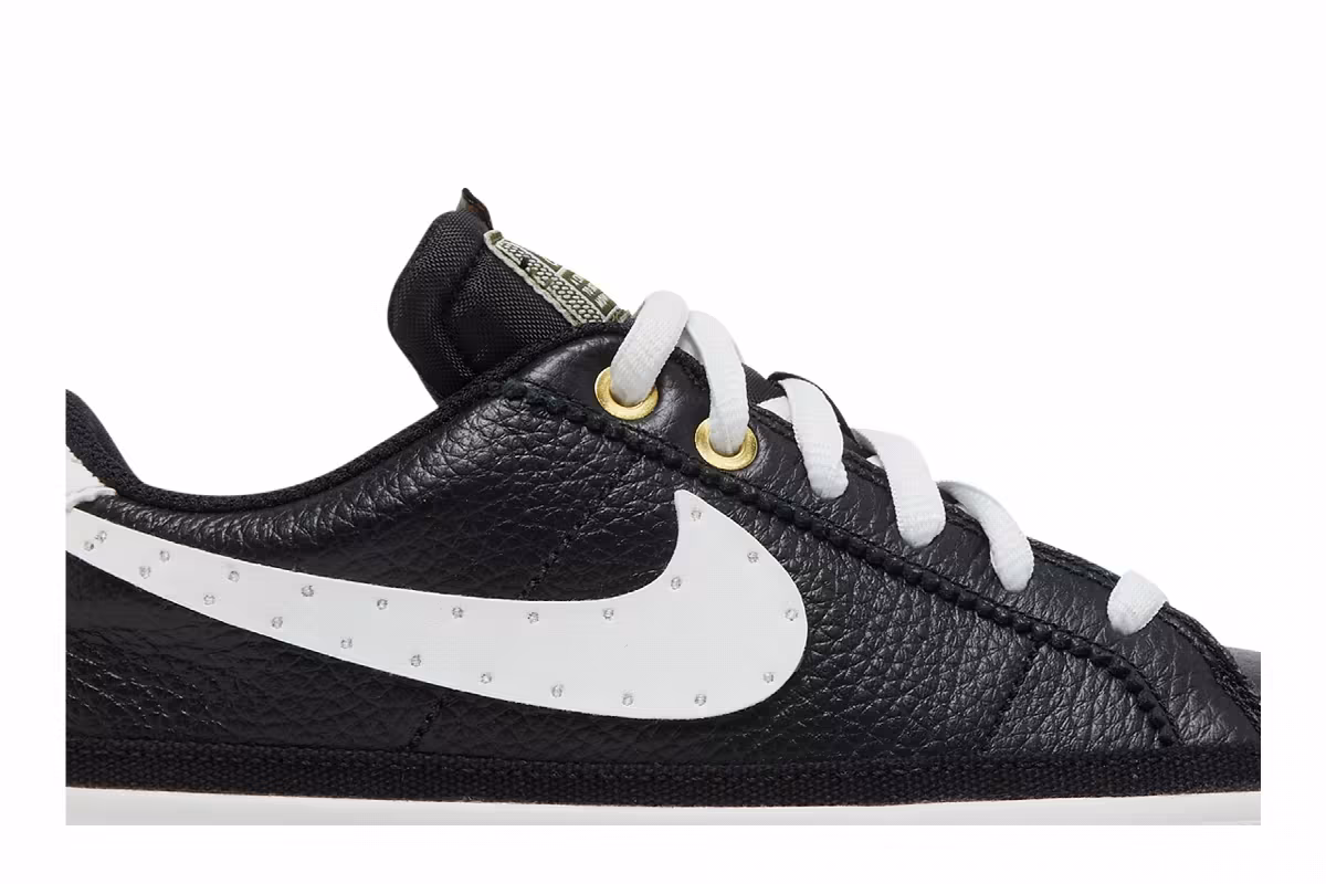 Serena Williams Design Crew x Nike Women's Court Legacy Black Metallic Gold, view 3