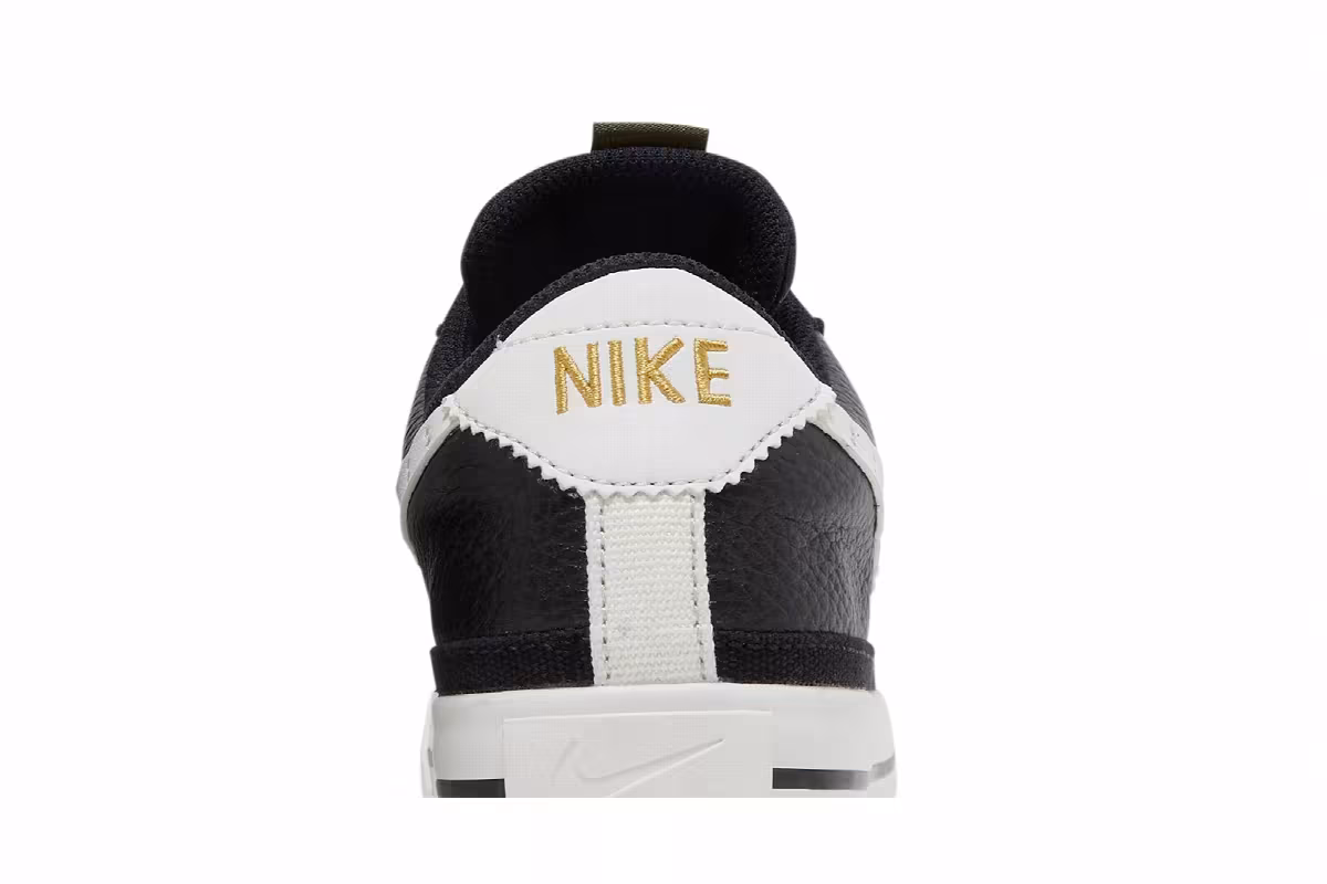 Serena Williams Design Crew x Nike Women's Court Legacy Black Metallic Gold, view 8