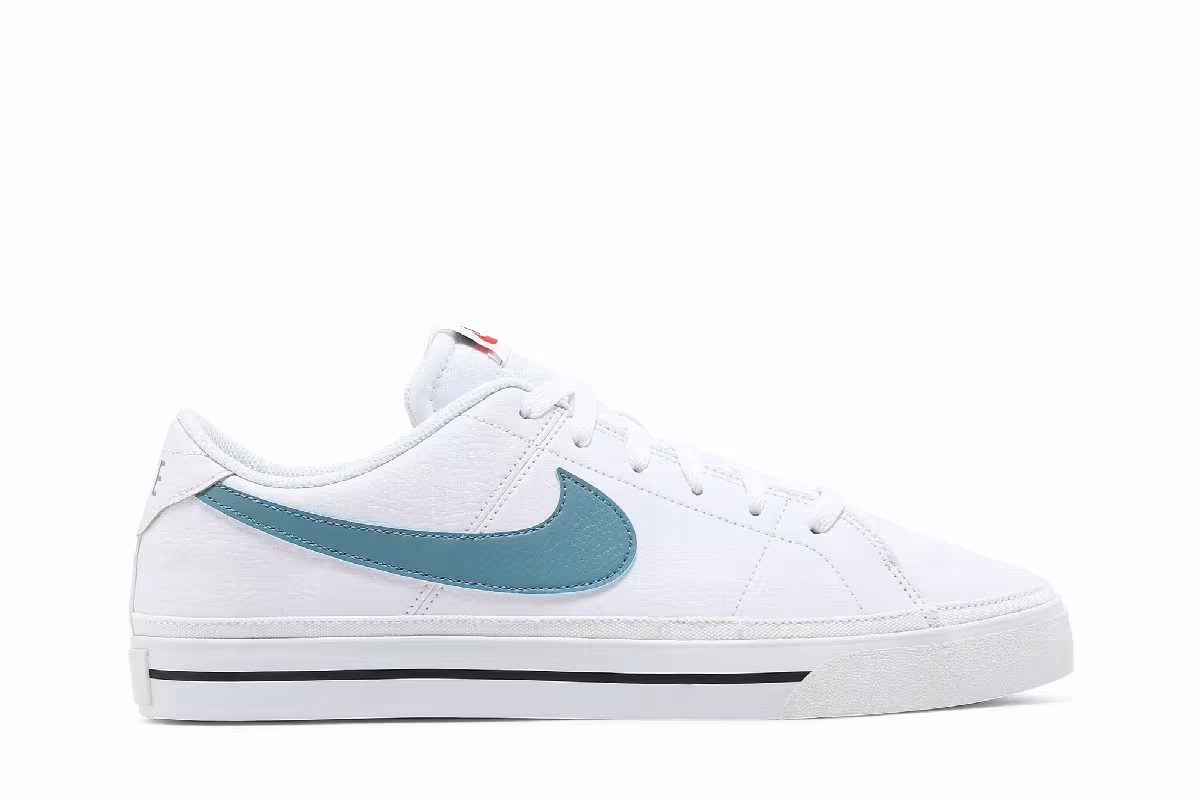 Nike Court Legacy White Cerulean, view 2