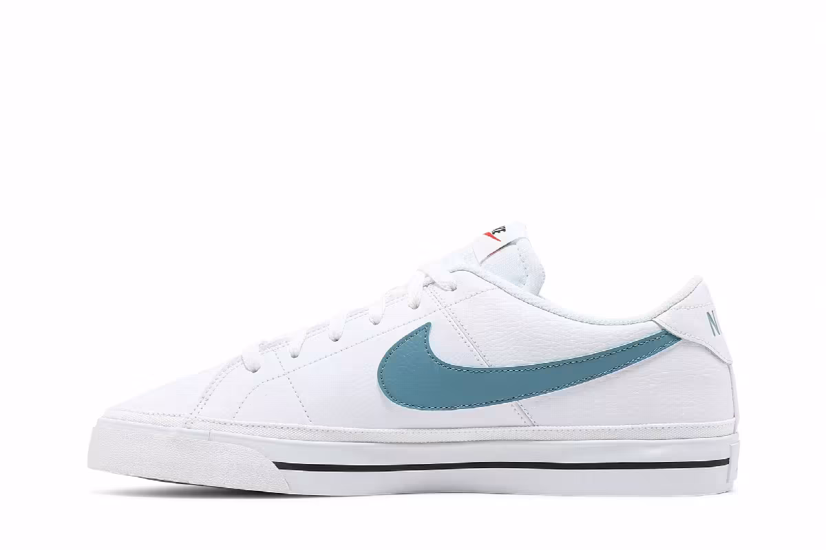 Nike Court Legacy White Cerulean, view 4