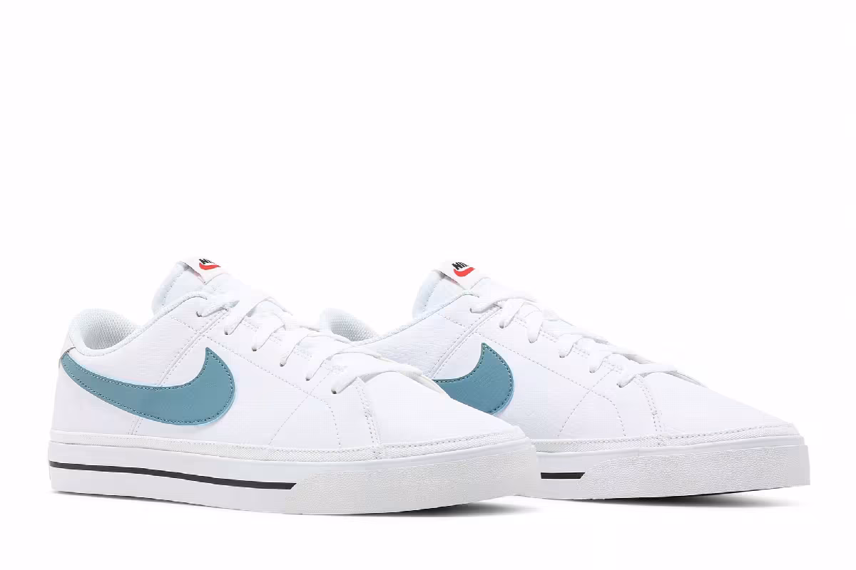 Nike Court Legacy White Cerulean, view 9