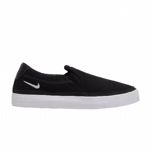 Nike Wmns Court Legacy Slip-On 'Black White'