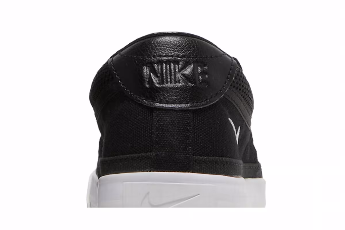 Nike Women's Court Legacy Slip-On Black White, view 8