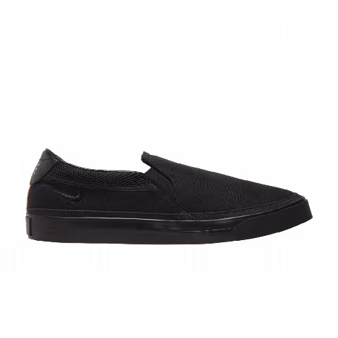 Nike Court Legacy Slip-On 'Triple Black'