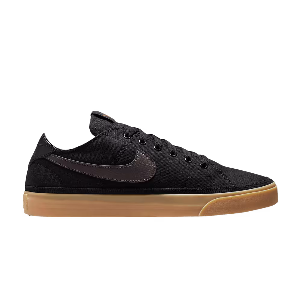 Nike Court Legacy Canvas Black Gum