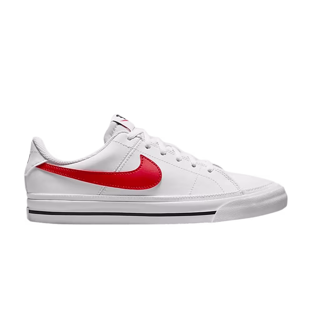 Nike Court Legacy GS White University Red