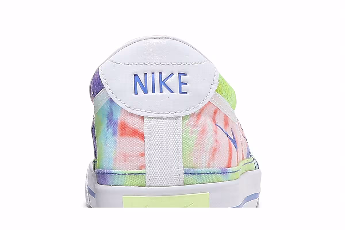 Nike Women's Court Legacy Print Slip-On Tie-Dye, view 8