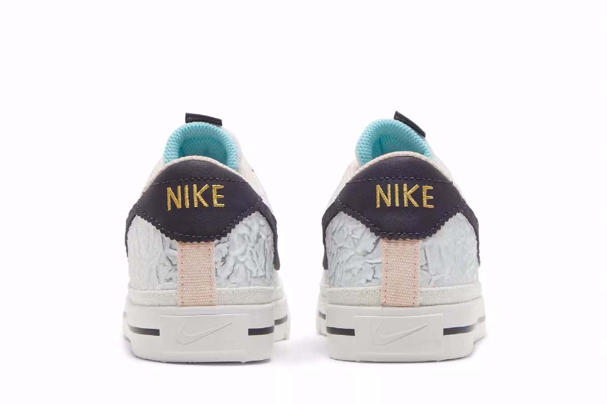 Serena Williams Design Crew x Nike Women's Court Legacy White Pale Coral, view 7