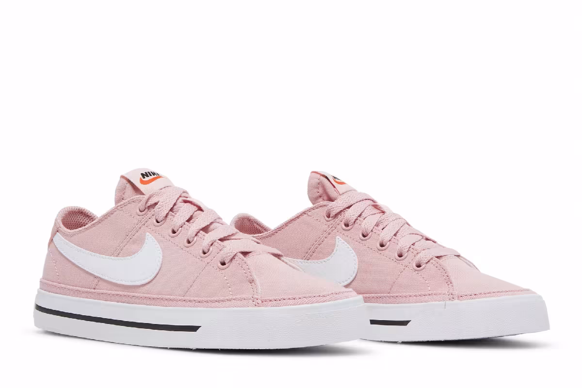 Nike Women's Court Legacy Canvas Pink Glaze, view 9