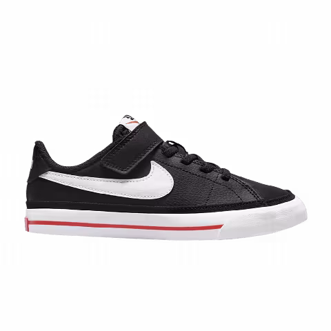 Nike Court Legacy PS 'Black University Red'
