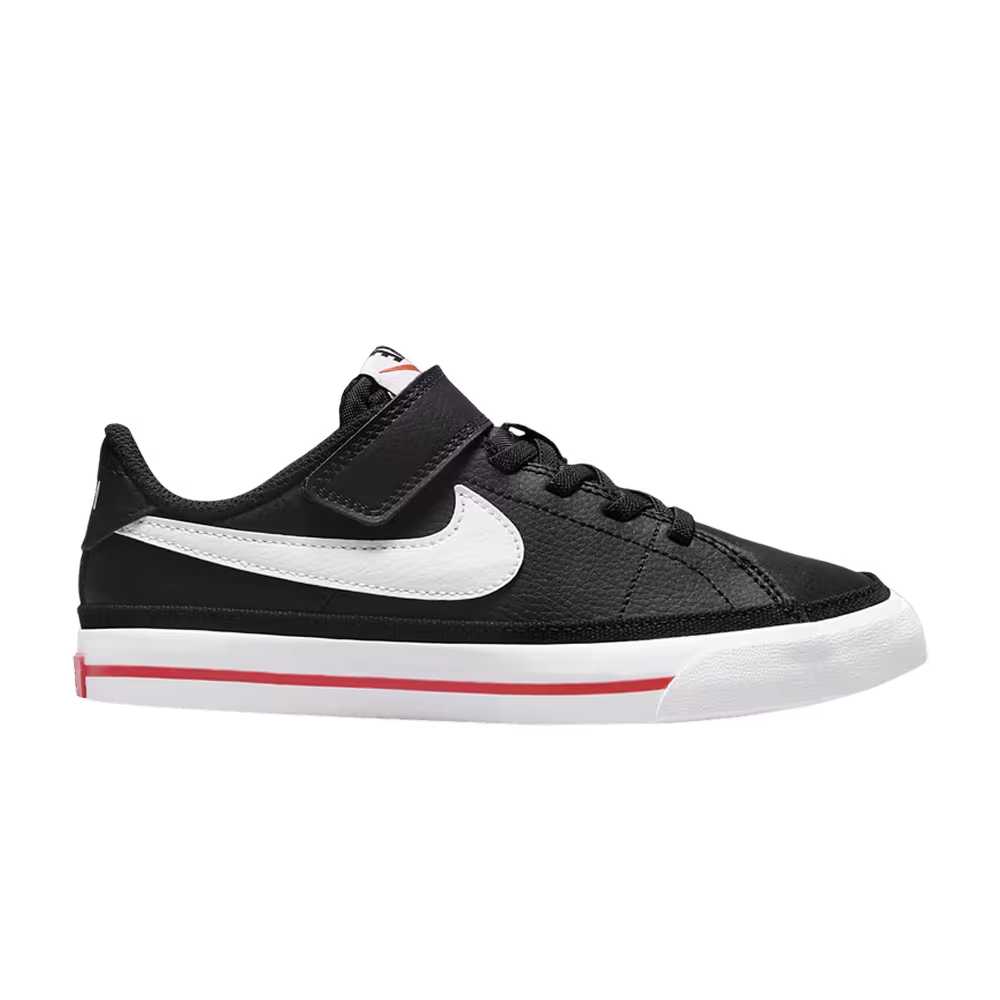 Nike Court Legacy PS Black University Red