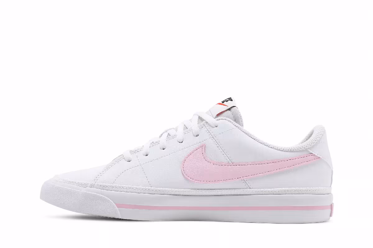 Nike Court Legacy GS White Pink Foam, view 4