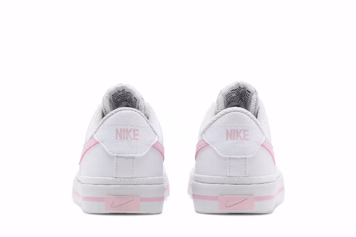 Nike Court Legacy GS White Pink Foam, view 7