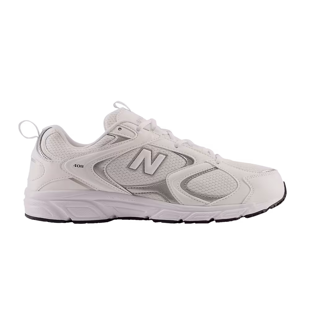 New Balance 408 White Silver