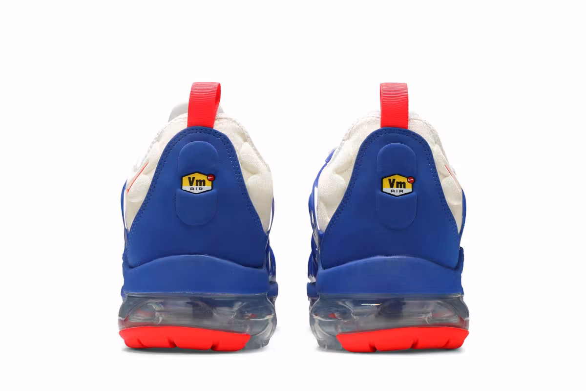 Nike Air VaporMax Plus Coconut Milk Hyper Royal, view 7