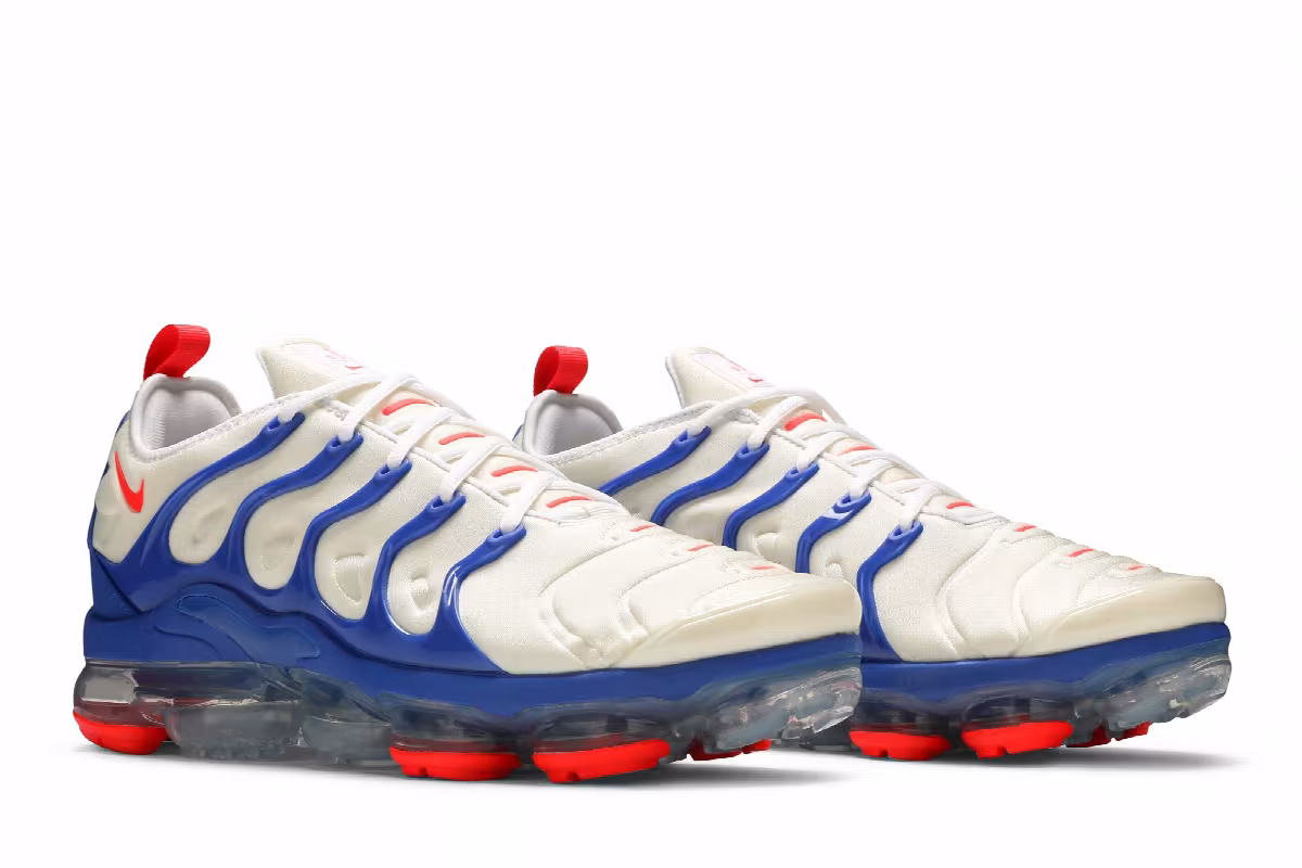 Nike Air VaporMax Plus Coconut Milk Hyper Royal, view 9