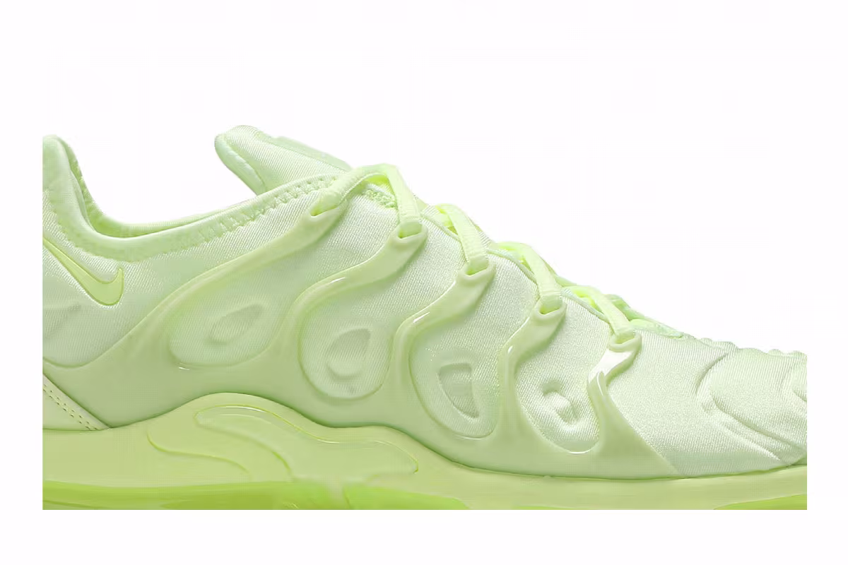 Nike Women's Air VaporMax Plus Barely Volt, view 3