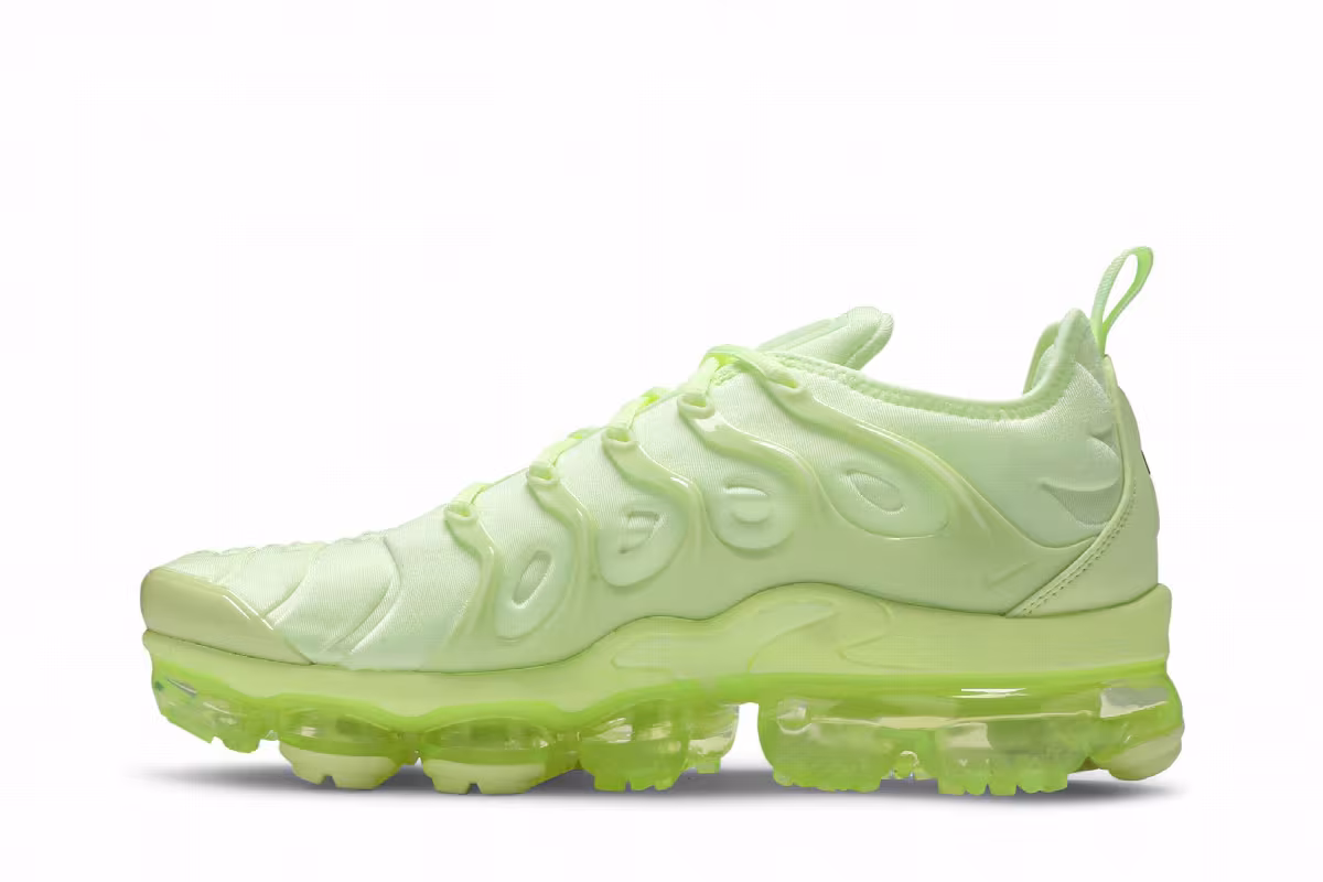 Nike Women's Air VaporMax Plus Barely Volt, view 4