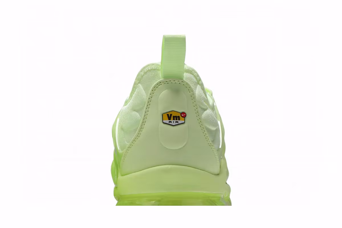 Nike Women's Air VaporMax Plus Barely Volt, view 8
