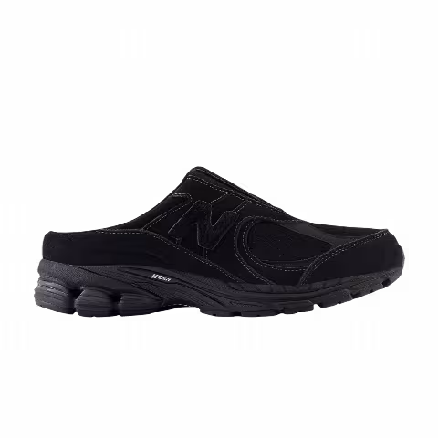 New Balance 2002R Mule 'Triple Black'