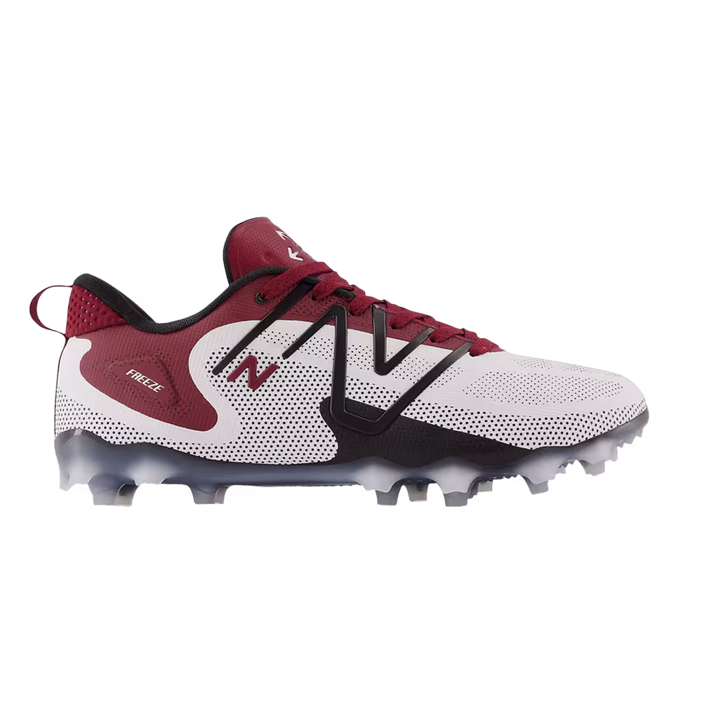 New Balance FreezeLX v4 2E Wide White Crimson