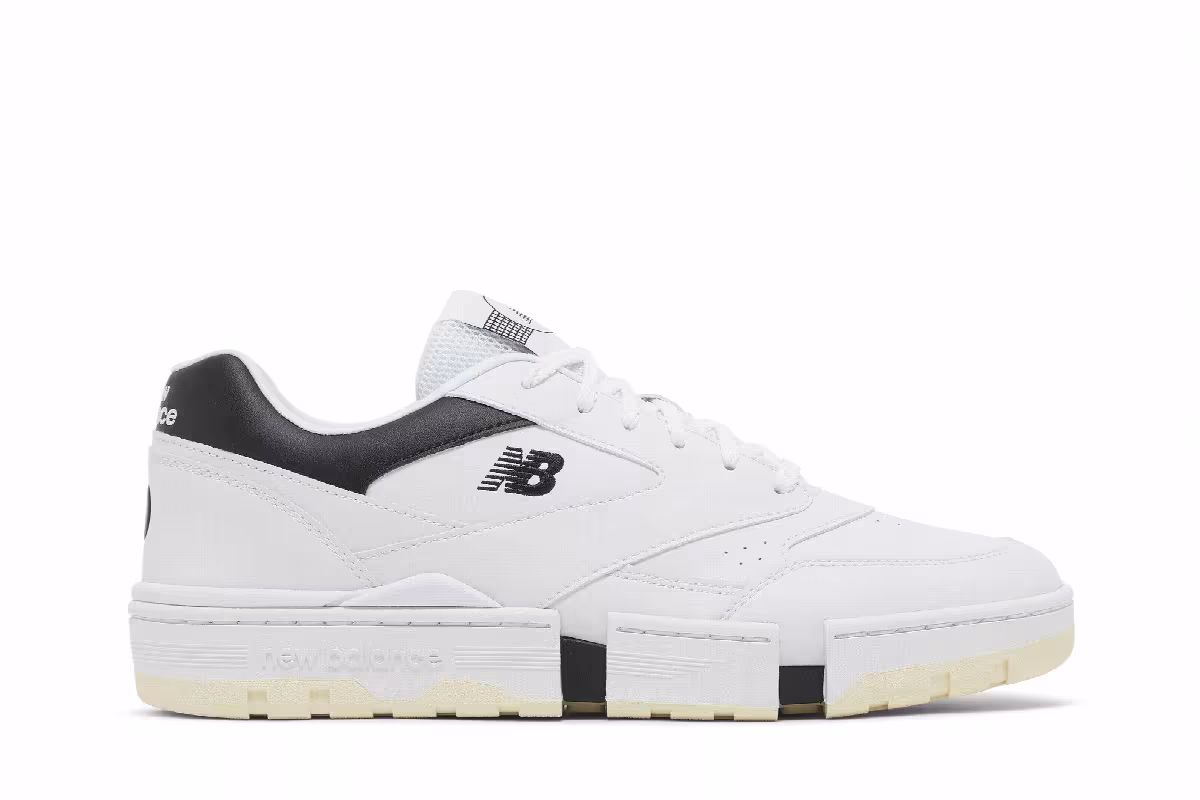 MSFTSrep x New Balance 0.01 White Black, view 2