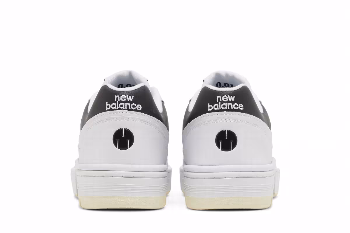 MSFTSrep x New Balance 0.01 White Black, view 7