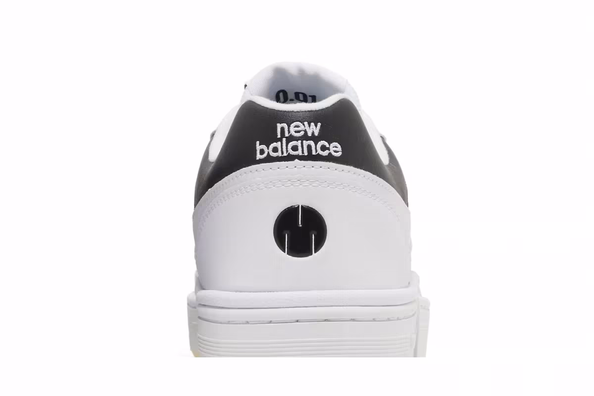 MSFTSrep x New Balance 0.01 White Black, view 8